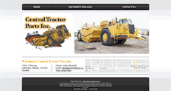 Desktop Screenshot of centraltractor.ca