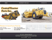 Tablet Screenshot of centraltractor.ca